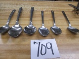 6 Stainless Steel Spoons * 6