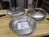 3 Frying Pans