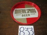 Mineral Springs Beer Tray