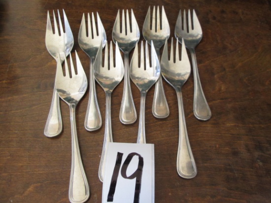 9 Large Serving Forks