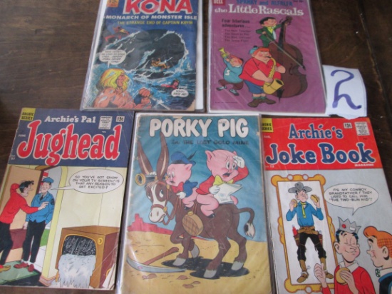 5 Vintage Comic Books
