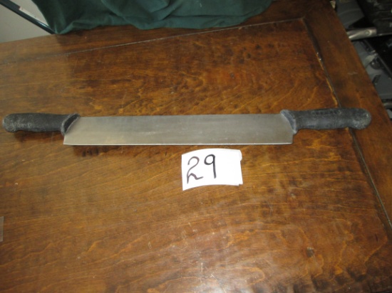 25" Two Handled Cheese Knife