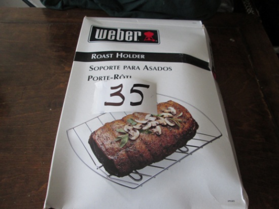 New Weber Grill Roast Holder