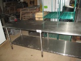 Stainless Table, Ss Undershelf