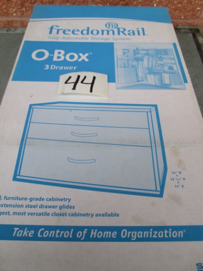 Freedomrail O-box 3 Drawer Cabinet