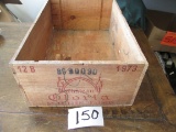 Wood Wine Crate 19.75