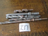 4 Cement Drill Bits, 1 Wood Bit