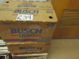 2x Busch Light Beer Cases