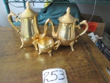 Gold Colored Tea Service Set 9