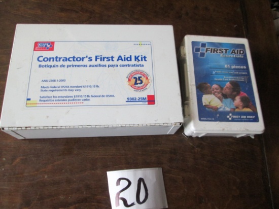 2x First Aid Kits