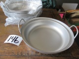 New 4 Stainless Steel 10.5 Inch Handle Pans