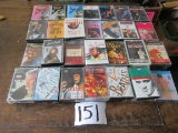 50 + Assorted Music Cassettes