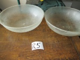 Two Large Cambro Plastic Bowls 15 In