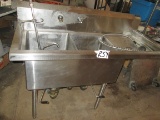 Amteko Stainless 2 Compartment Sink