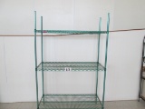 Eagle Green Coated Nsf Wire Metro Shelf