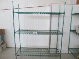 Eagle Green Coated Nsf Wire Metro Shelf