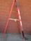 8' Louisville Fiberglass Step Ladder
