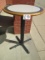 Pedastal Bar Height Table, Laminate Top