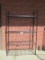Black Wire Adjustable Shelving Unit