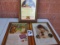 3 Vintage Framed Magazine Ads