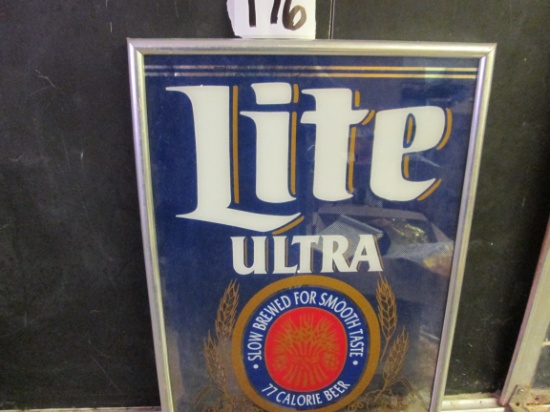 Miller Lite Ultra Collectible Mirror