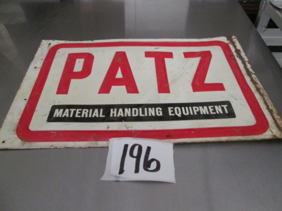 Patz Tin Farm Sign