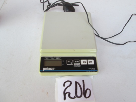 Pelouze Battery Or Electric Scale