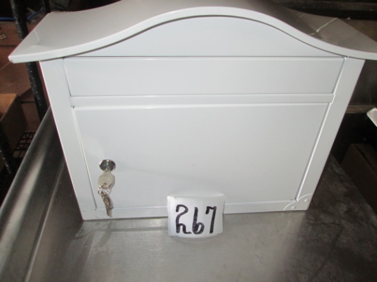 Wall Mount Locking Mail Box