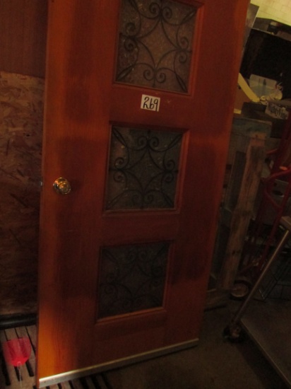 Decorative Wood Door