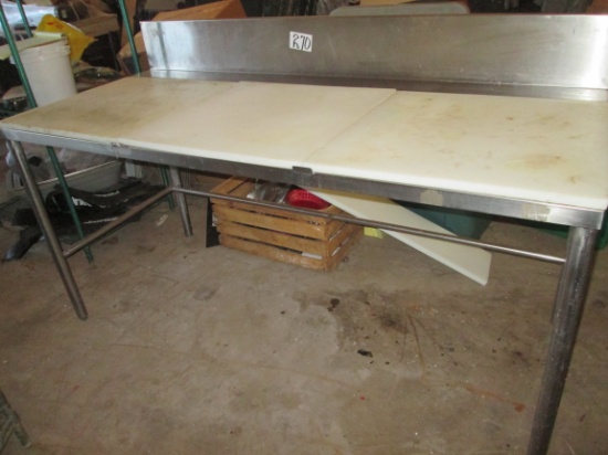 Stainless Polytop Cutting Table