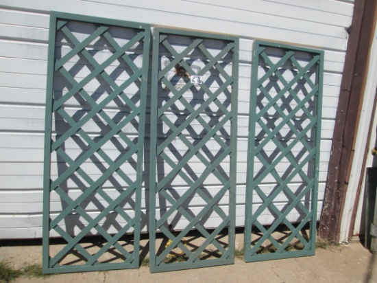3 Framed Lattice Dividers