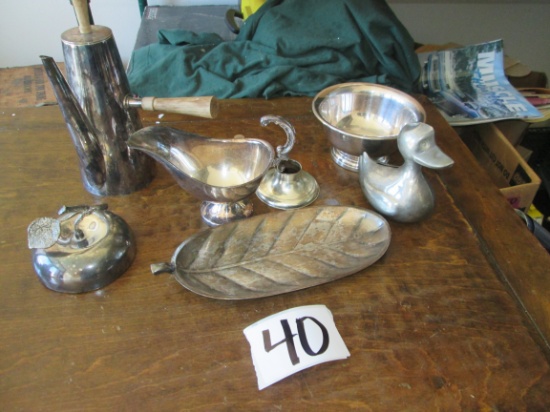 Silver Plated Item Assortment