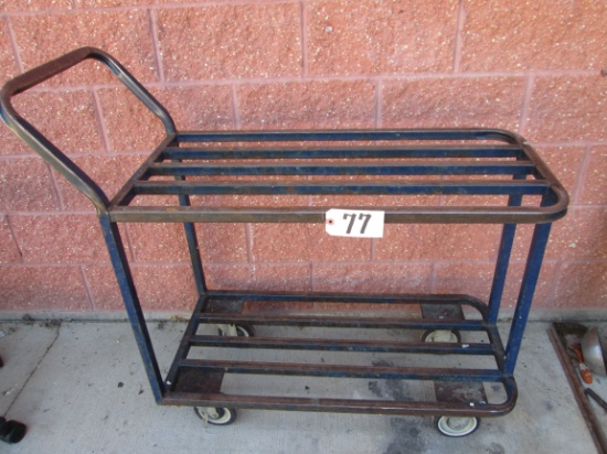 2 Shelf Stock Cart