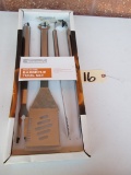 New Kenmore Stainless Steel Bbq Set
