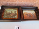 2 Vintage Framed Pictures