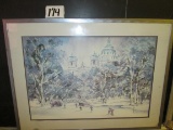 Lou Roman Signed And Numbered Print