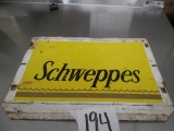 Vintage Tin Schlepps Tin Sign