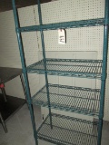 Green Coated Nsf Metro Shelf