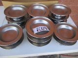 16 Stainless Pedastal Serving Dishes