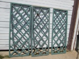 3 Framed Lattice Dividers