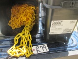 Campbell #8 Yellow Plastic Chain