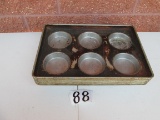 4 Half Size 6 Count Muffin Tins