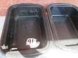 2 Roasting Pan Inserts