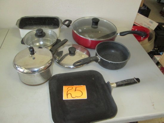 Pans And A Griddle
