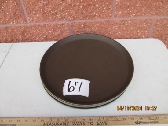 5 Cambro 14" Round Serving Trays