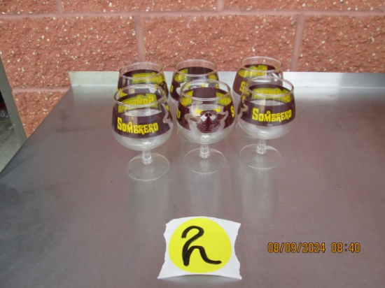 35 Sombrero Brandy Sniffers