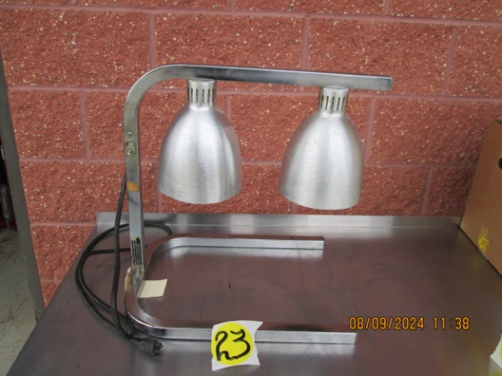 2 Lamp Food Warmer