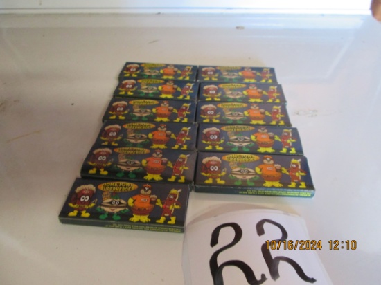 11 Packs Vintage(2008) A&W HomeTown Super Heroes (4 Pack) Crayons