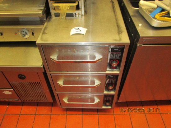 Hatco 3 Drawer Warming/Holding Cabinet