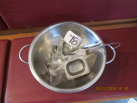 STAINLESS STEEL COLANDER